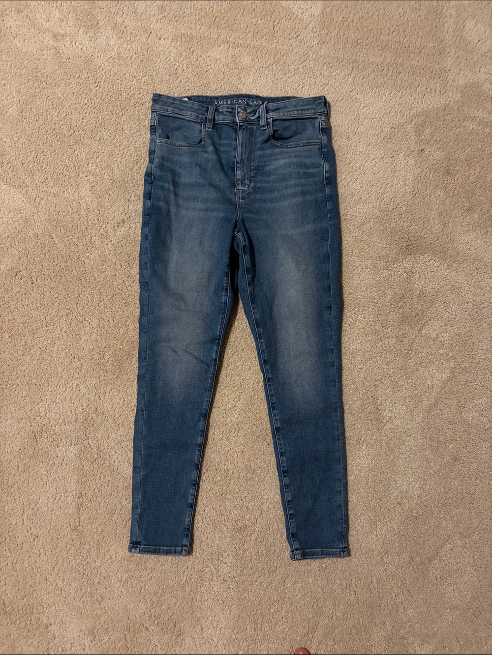 American Eagle Outfitters “Next Level Stretch” Blue Skinny Jeans